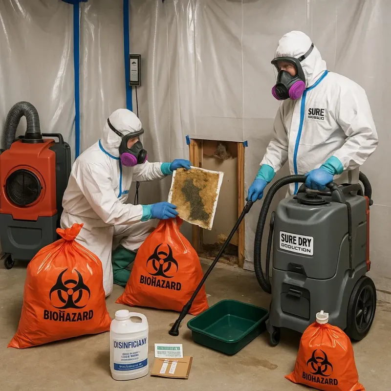 Contaminated Water Handling Protocols process in Lake Wisconsin, WI