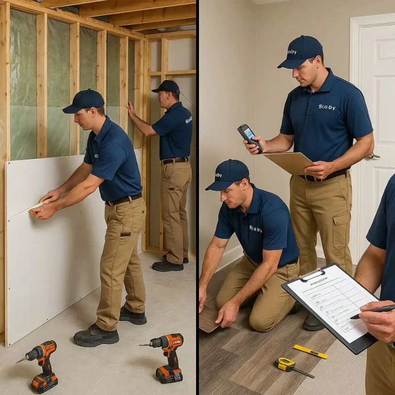 Repairs and Reconstruction process in Lake Wisconsin, WI